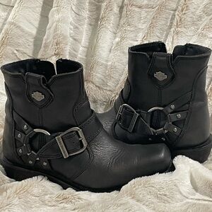 Harley Davidson Boots, size 7, black